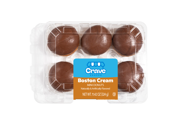 Crave Shoppe Boston Cream Mini Donuts - 6ct