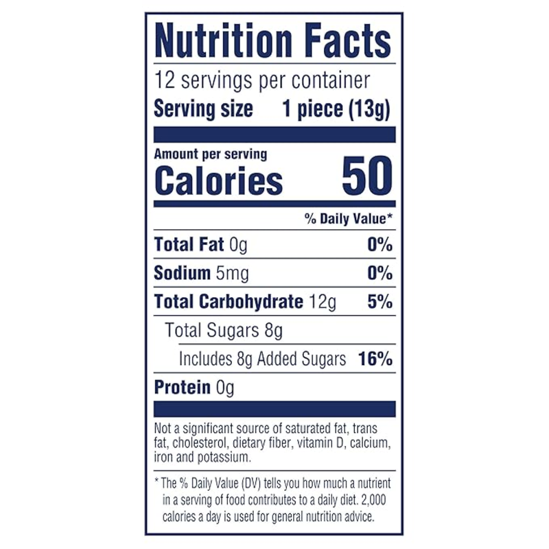 SweeTARTS Holiday Candy Cane, 5.3oz