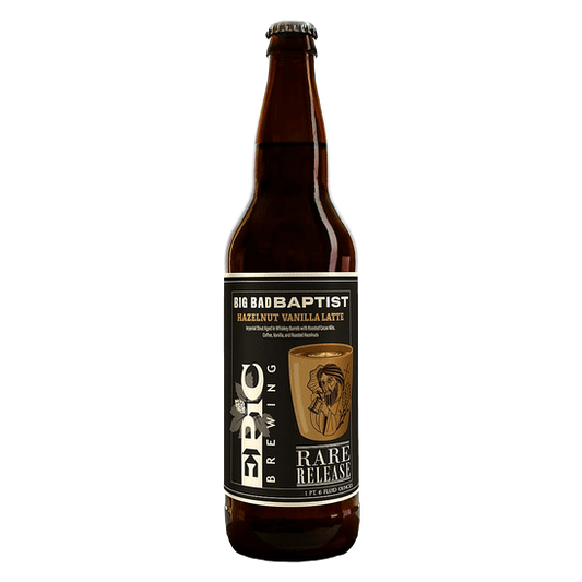 Epic Brewing Company Hazelnut Vanilla Latte Big Bad Baptist (22 OZ BTL)