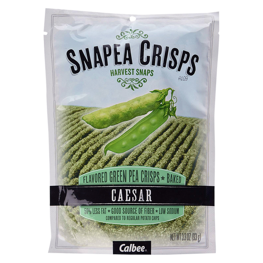 Harvest Snaps Caesar Green Pea Crisps 3.3oz