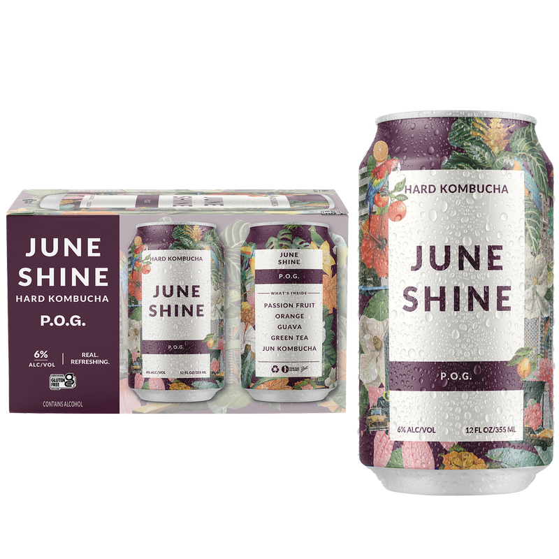 JuneShine P.O.G. 6pk 12oz Can 6% ABV