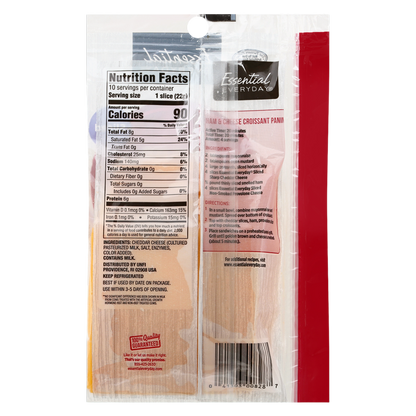 Essential Everyday Sliced Sharp Cheddar Cheese 8oz