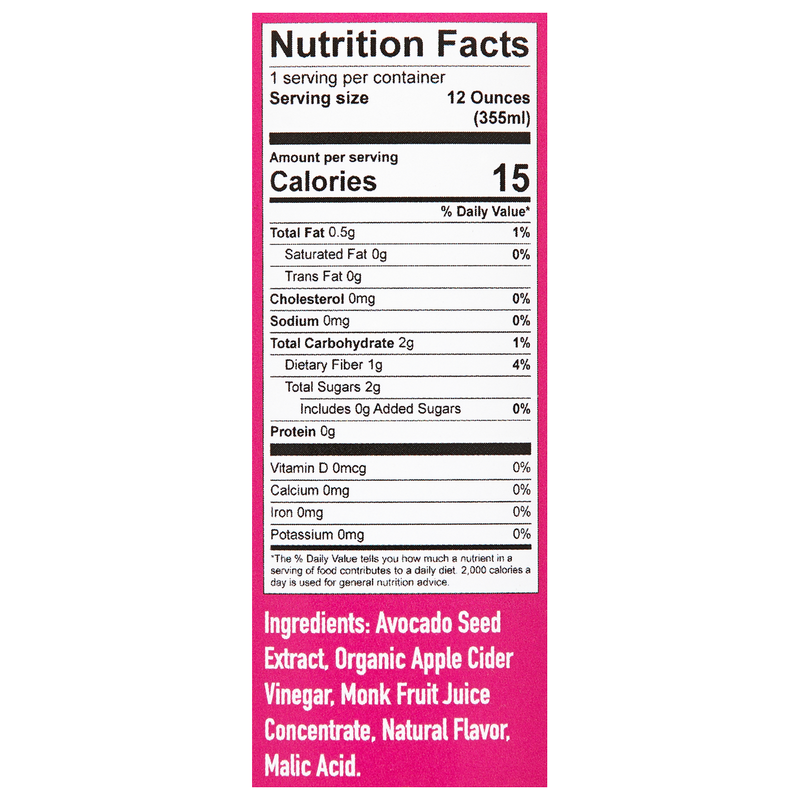 Reveal Avocado Seed Brew Grapefruit Lavender 12oz Btl