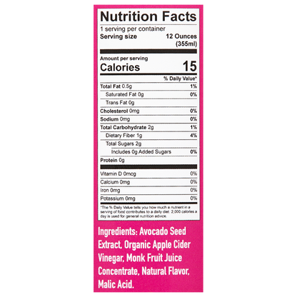 Reveal Avocado Seed Brew Grapefruit Lavender 12oz Btl