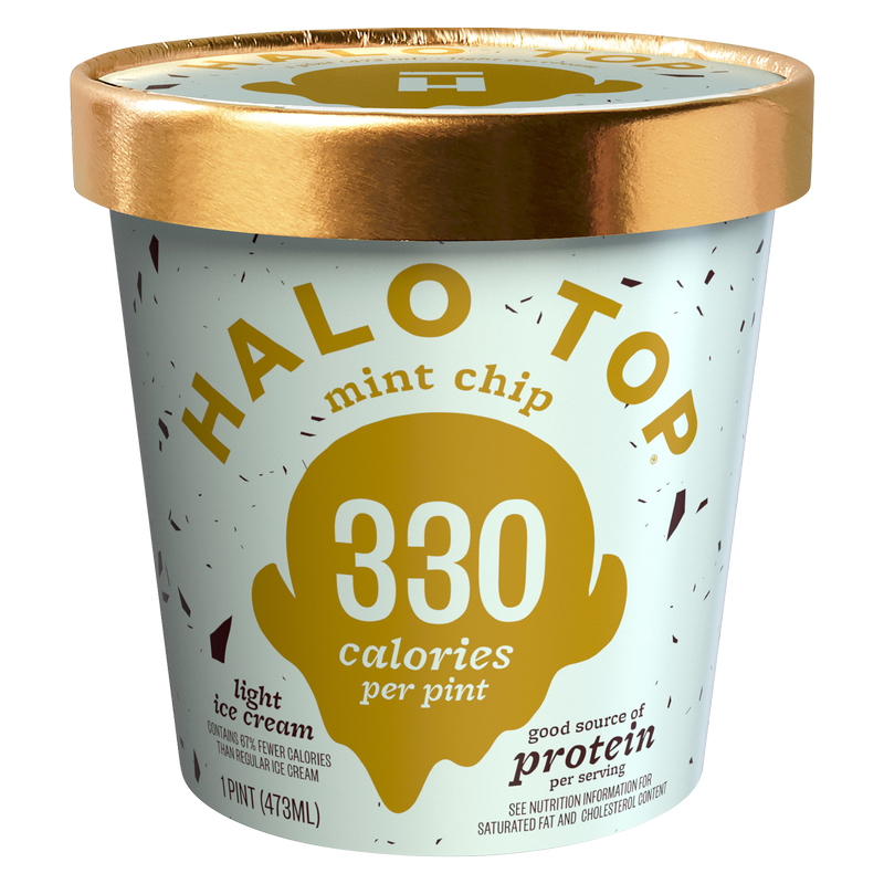 Halo Top Mint Chip Ice Cream 16oz