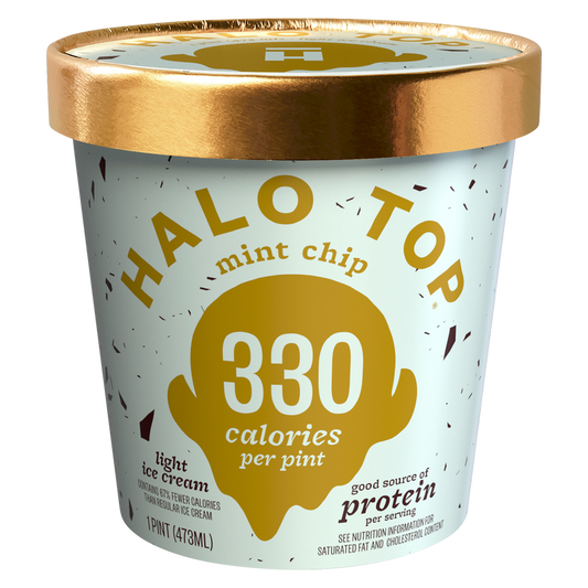 Halo Top Mint Chip Ice Cream 16oz