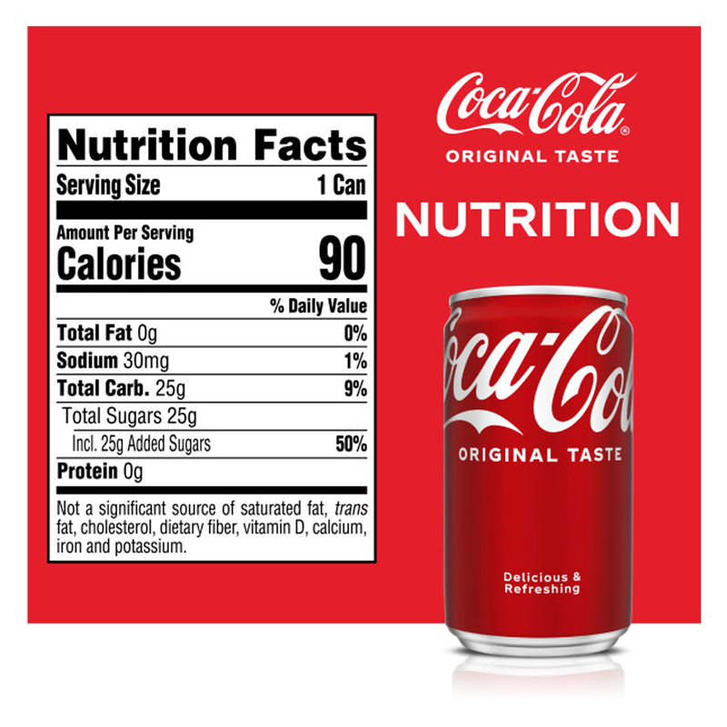 Coca-Cola 10pk 7.5oz Mini Can
