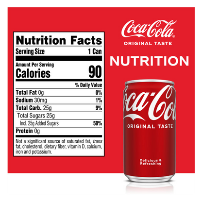 Coca-Cola 10pk 7.5oz Mini Can
