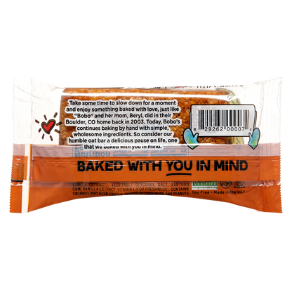 Bobo's Chocolate Chip Oat Bar 3oz