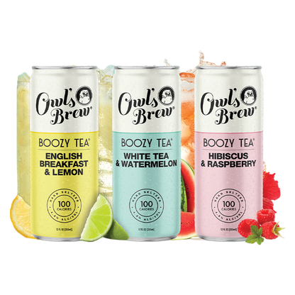 Owl's Brew Partea Pack Hard Seltzer 6pk 12oz Can 4.8% ABV