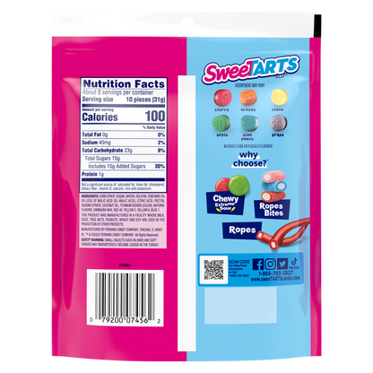 SweeTARTS Gummies Fruity Splitz 9oz
