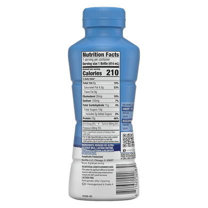 Fairlife 2% Reduced Fat Ultra-filtered Milk 14oz Btl