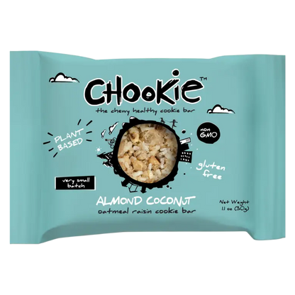 Chookie Almond Coconut Oatmeal Raisin Cookie Bar, 1.1 oz