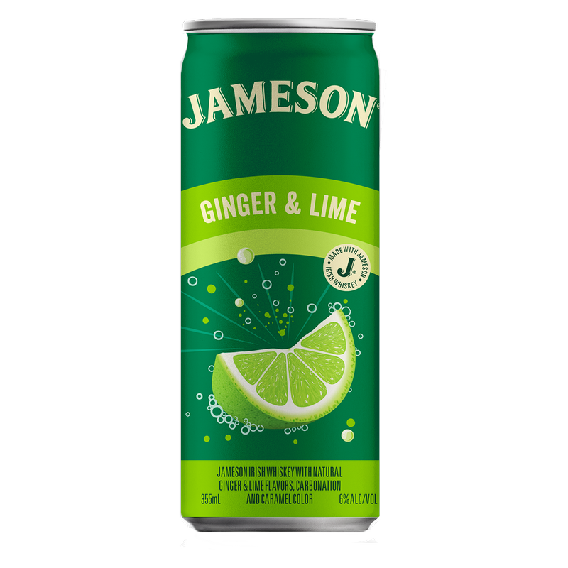 Jameson Ginger & Lime Cocktail 4pk 12oz Cans 6% ABV