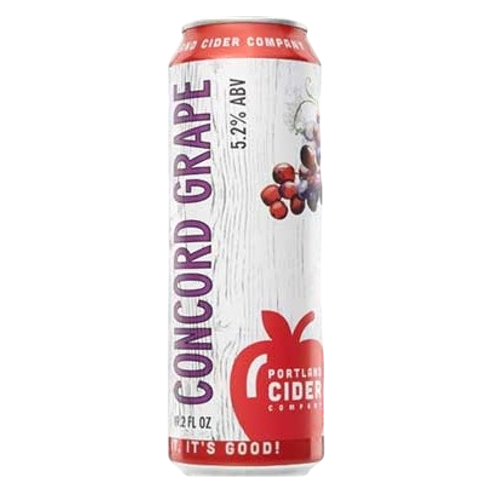 Portland Cider Concord Grape Single 19.2oz Can