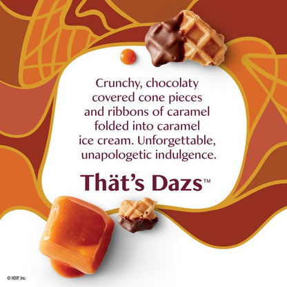 Haagen-Dazs Caramel Cone Ice Cream, 14oz.