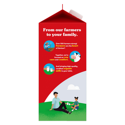 Horizon Organic Fat-Free Milk - 1/2 Gallon