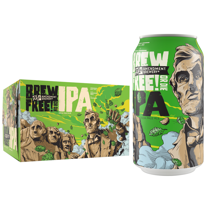 21st Amendment Brew Free or Die IPA 6Pk 12oz Can 7% ABV