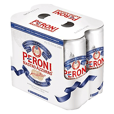 Peroni Nastro Azzuro 6pk 12oz Can