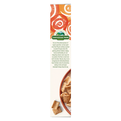 Cascadian Farm Organic Cereal, Cinnamon Crunch 9.2oz