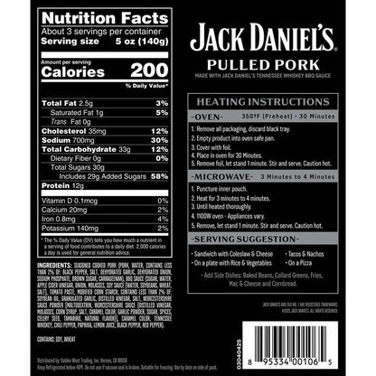 Jack Daniel's Seasoned And Cooked Pulled Pork - 16oz