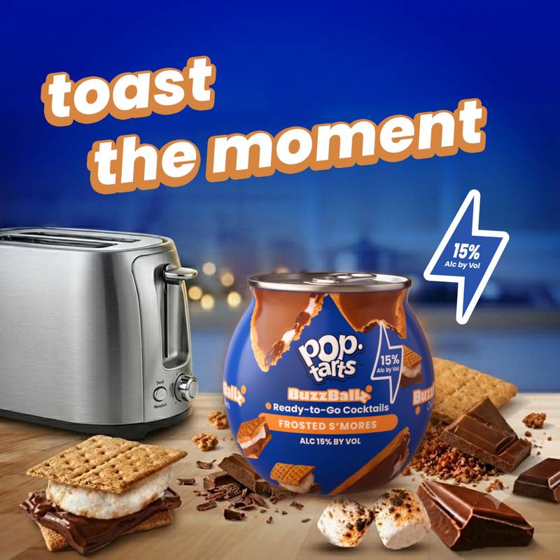 BuzzBallz PopTarts Smores 187ml