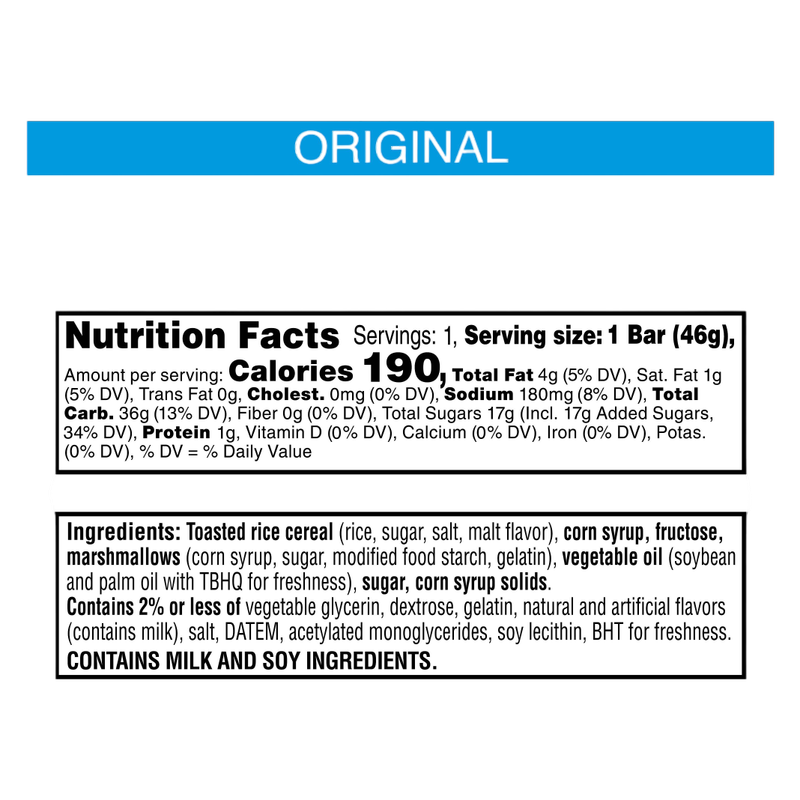 Rice Krispies Treats® Homestyle Original, 1.6oz