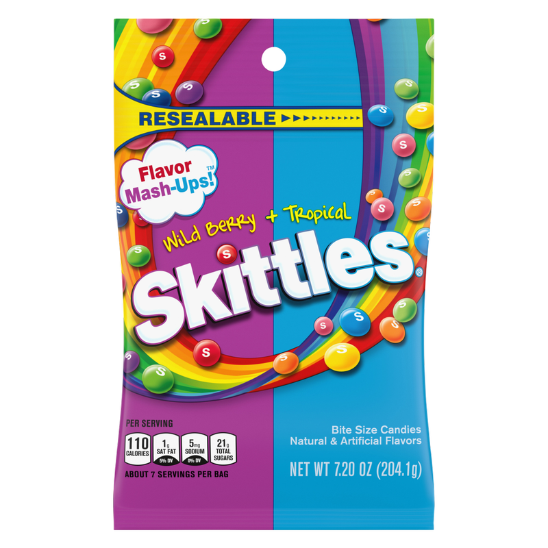 Skittles Mash-Ups Chewy, 7.2 oz