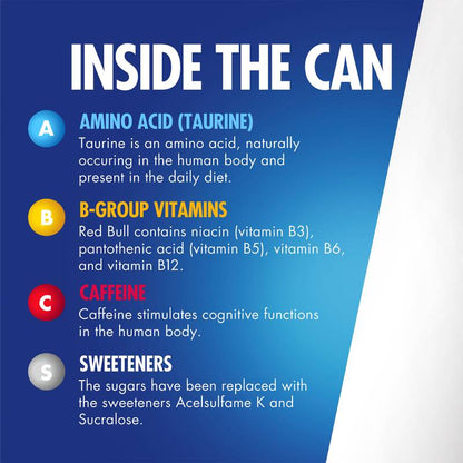 Red Bull Sugar Free Pink Edition Wild Berries 4pk 12oz Can- XL