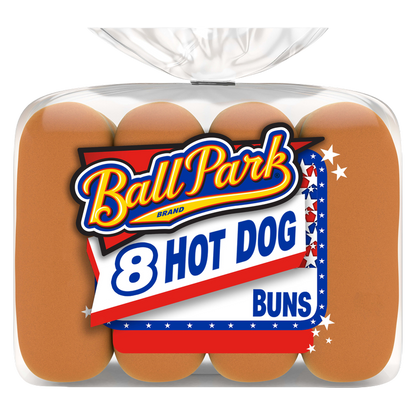 Ball Park Classic Hot Dog Buns - 8ct