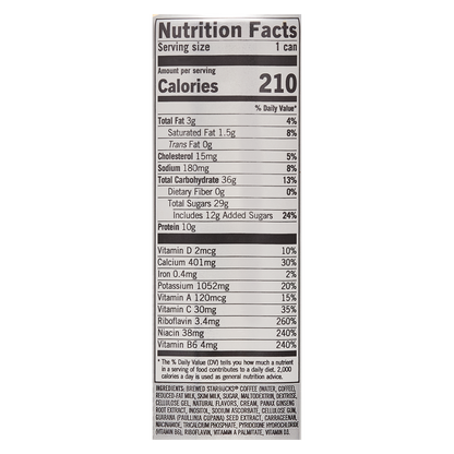 Starbucks Tripleshot Vanilla 15oz Can