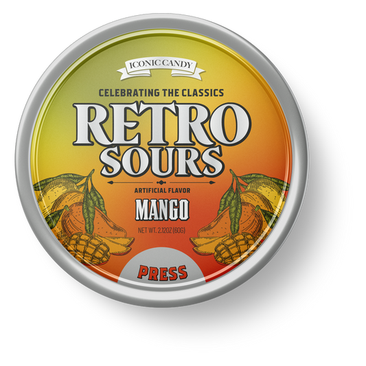 Retro Sours Mango, 2.12oz