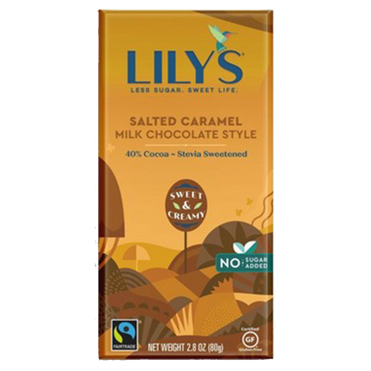 Lily's Milk Chocolate Salted Caramel Bar 2.8oz
