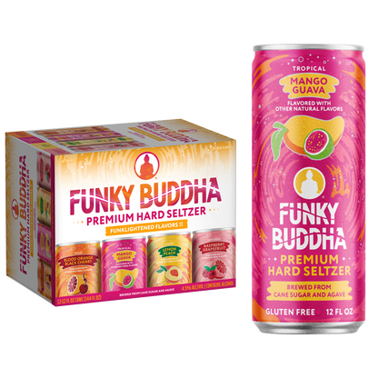 Funky Buddha Hard Seltzer Variety Pack 12pk 12oz Can 4.5% ABV