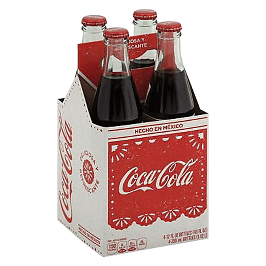 Mexican Coca-Cola 4pk 12oz Btl- XL
