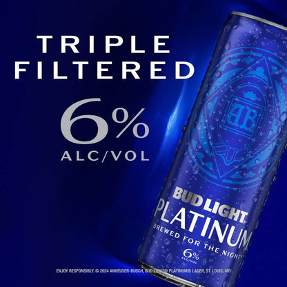 Bud Light Platinum 18pk 12oz Cans 6% ABV