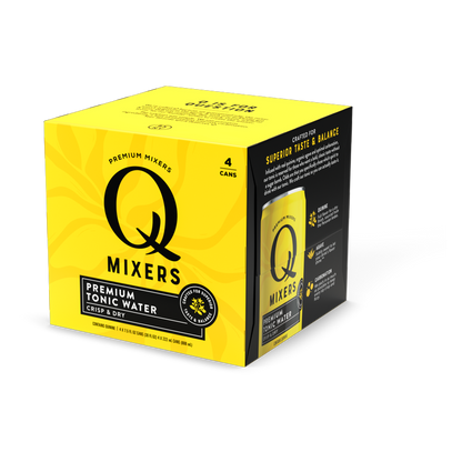 Q Mixers Tonic Water 4pk 7.5oz Can