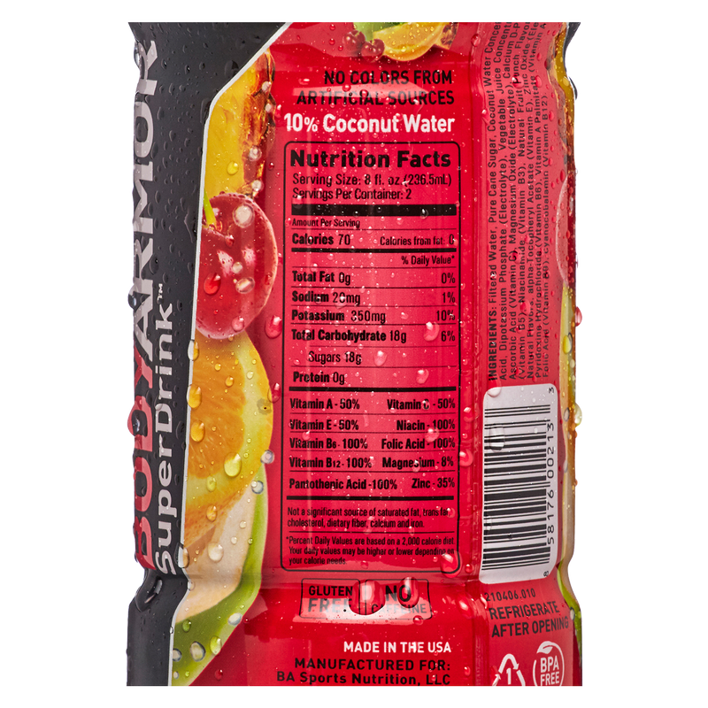 BODYARMOR Fruit Punch Sports Drink 16oz
