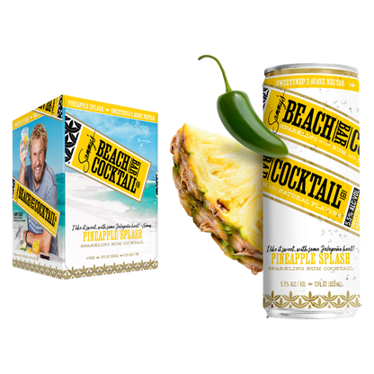 Sammy's Beach Bar Pineapple Splash 4pk 12oz Can