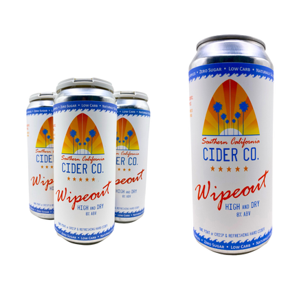 Southern California Cider Wipeout - High and Dry 4pk 16oz Can 8% ABV