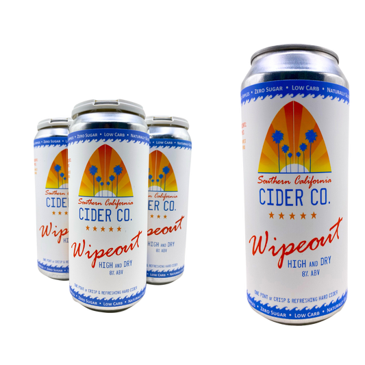 Southern California Cider Wipeout - High and Dry 4pk 16oz Can 8% ABV