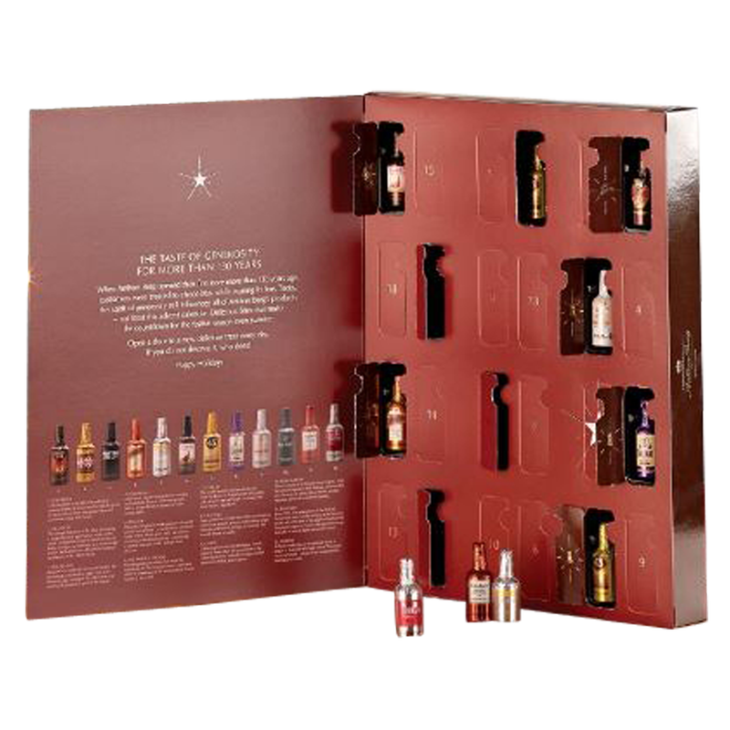 Anthon Berg Chocolate Liquor Bottles Advent Calendar  (13.2 OZ)