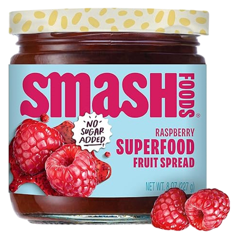 Smash Foods Raspberry Superfood Jam