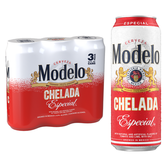 Modelo Chelada Especial 3pk 24oz Can 3.5% ABV