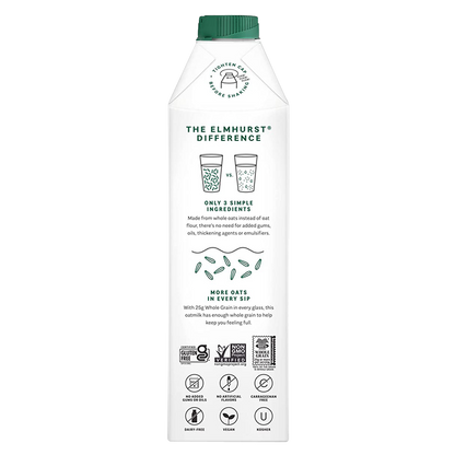 Elmhurst Unsweetened Oat Milk 32oz