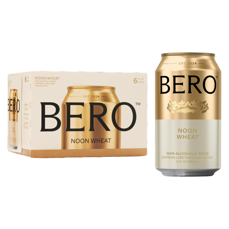 BERO Noon Wheat Non-Alcoholic 6pk 12oz Can