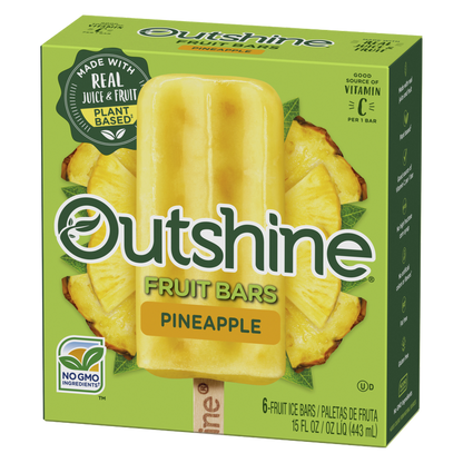 Outshine Pineapple Frozen Fruit Bars, 6ct.
