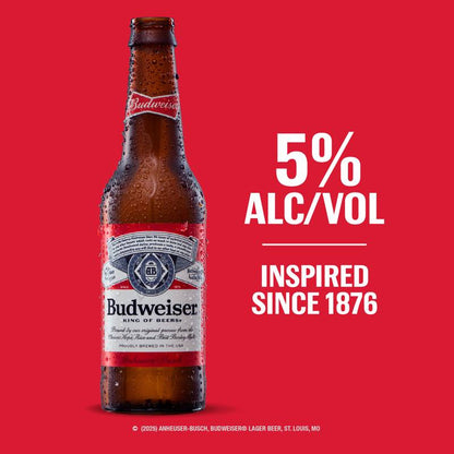 Budweiser Single 40oz Btl 5.0% ABV