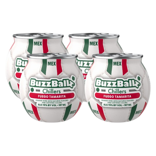 BuzzBallz Chillers Fuego Tamarita 4pk