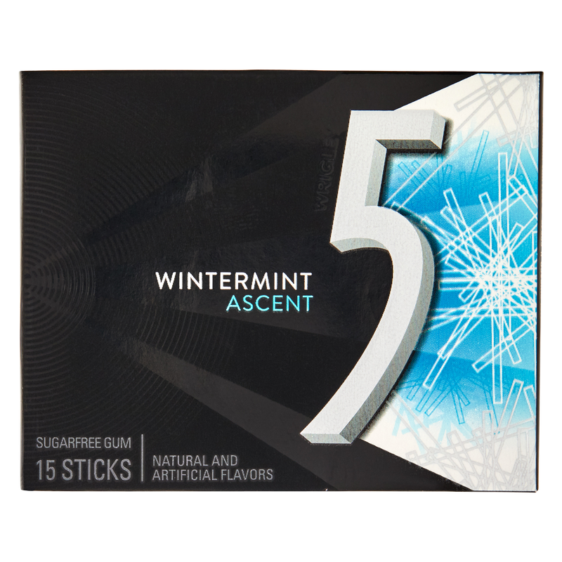 5 Gum Wintermint Ascent 15ct